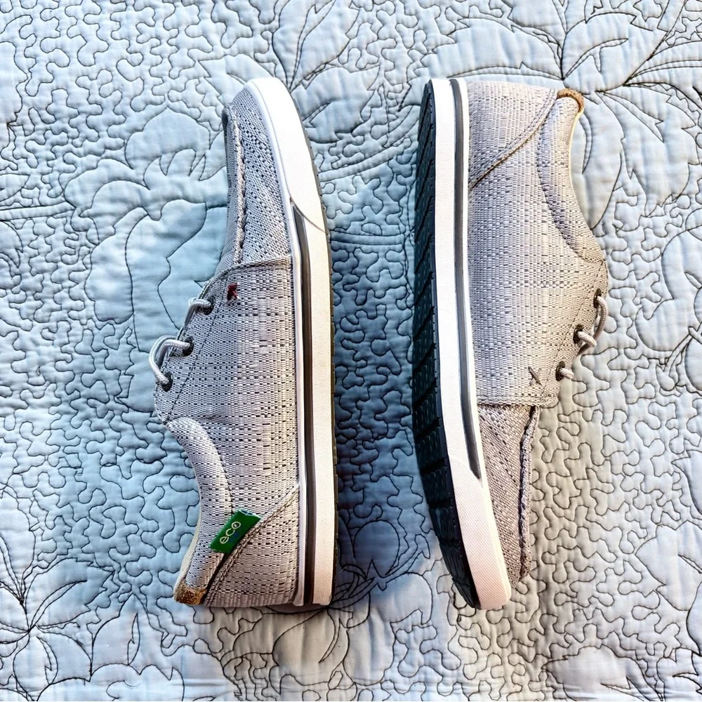 Twisted X Hooey Loper Gray Casual Moc Toe Lace Up Shoes Womens Size 8.5🧡 - Picture 4 of 10